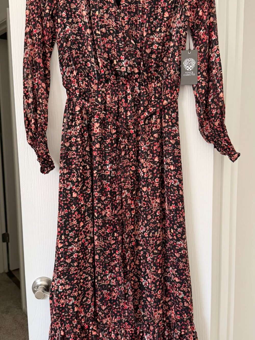 Vince Camuto "Mystical Mist" Mid-Length Dress - New With Tags - Picture 2 of 11